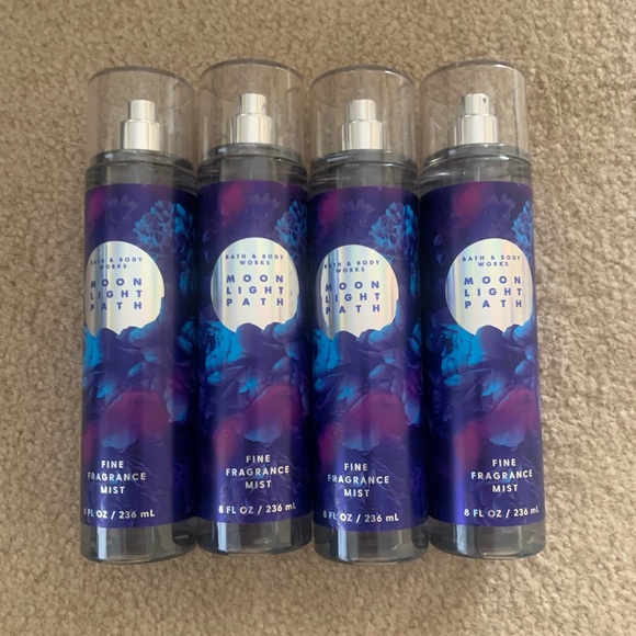 Bath & Body Works Moonlight Path Fragrance Mist - Blue and Purple,New Products : American Fashion Style Bags On Sale